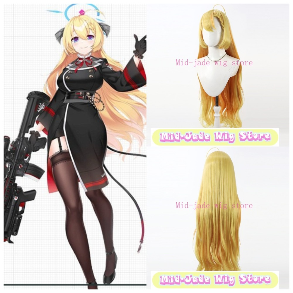 Gaming Accessories Korea - Blue Archive Wanibuchi Agari Cosplay Pruik
