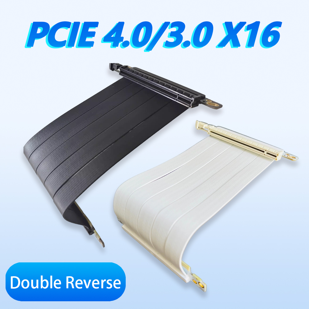Pcie Extension Cable - PCIe 4.0 3.0X16 Dubbele Reverse Grafische