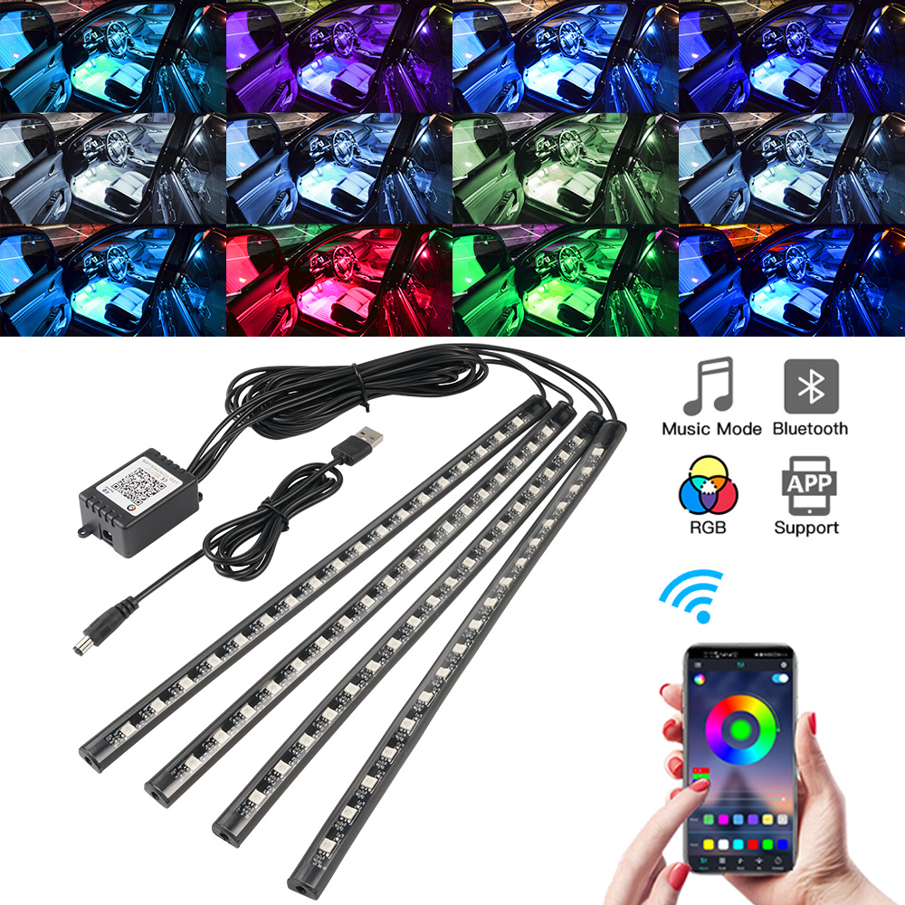 Rgb Hub Sync - Neon LED Interieur Autolicht APP Muziek