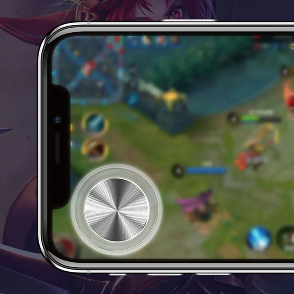 Gaming Accessories For Phone - Draagbare Ronde Game Joystick Rocker Sucker