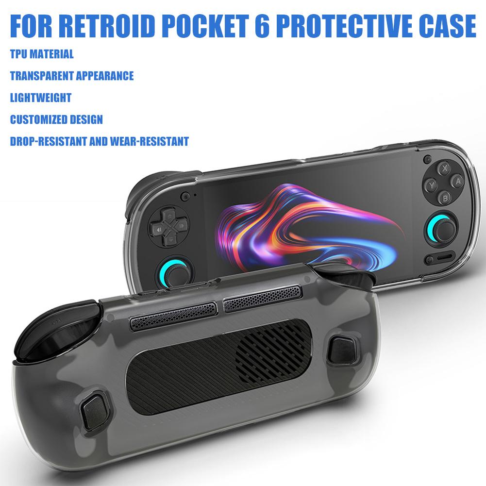 Gaming Accessories Dropshipping - Transparante zachte hoes voor Retroid Pocket
