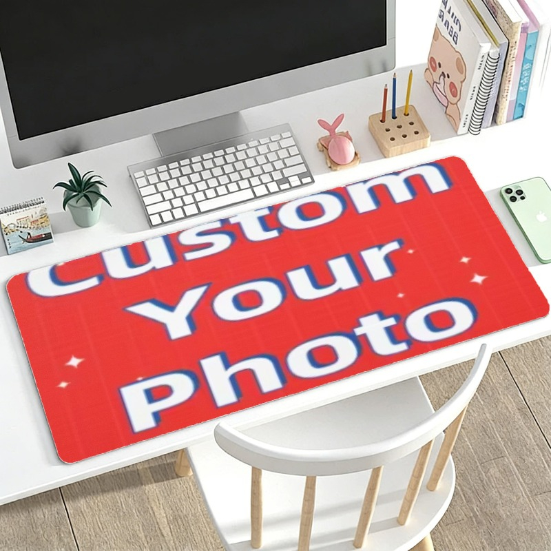 Gaming Accessories Photo - Gepersonaliseerde foto-muismat, grote gaming-bureaumat, aangepaste foto-muismat,
