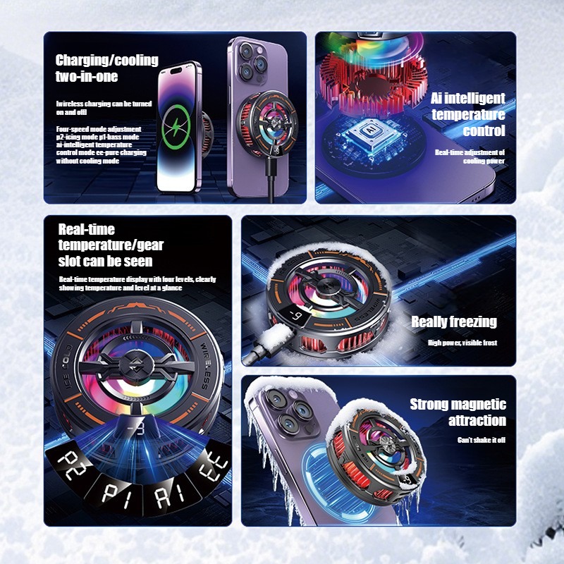 K28 magnetische halfgeleider-t - Gaming Accessories For Phone recensie en prijs