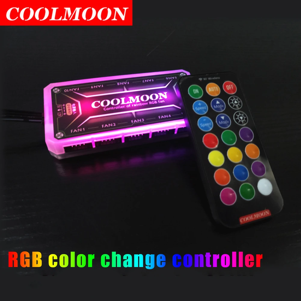 Coolmoon Rgb Controller 12V 5a - Fan Hub Rgb Controller recensie en prijs