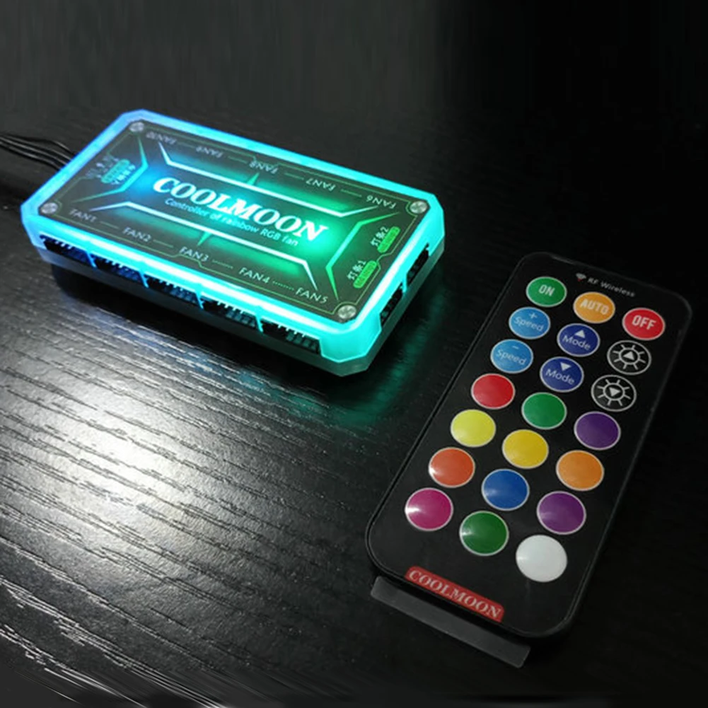 Coolmoon Rgb Controller 12V 5a - Fan Hub Rgb Controller recensie en prijs