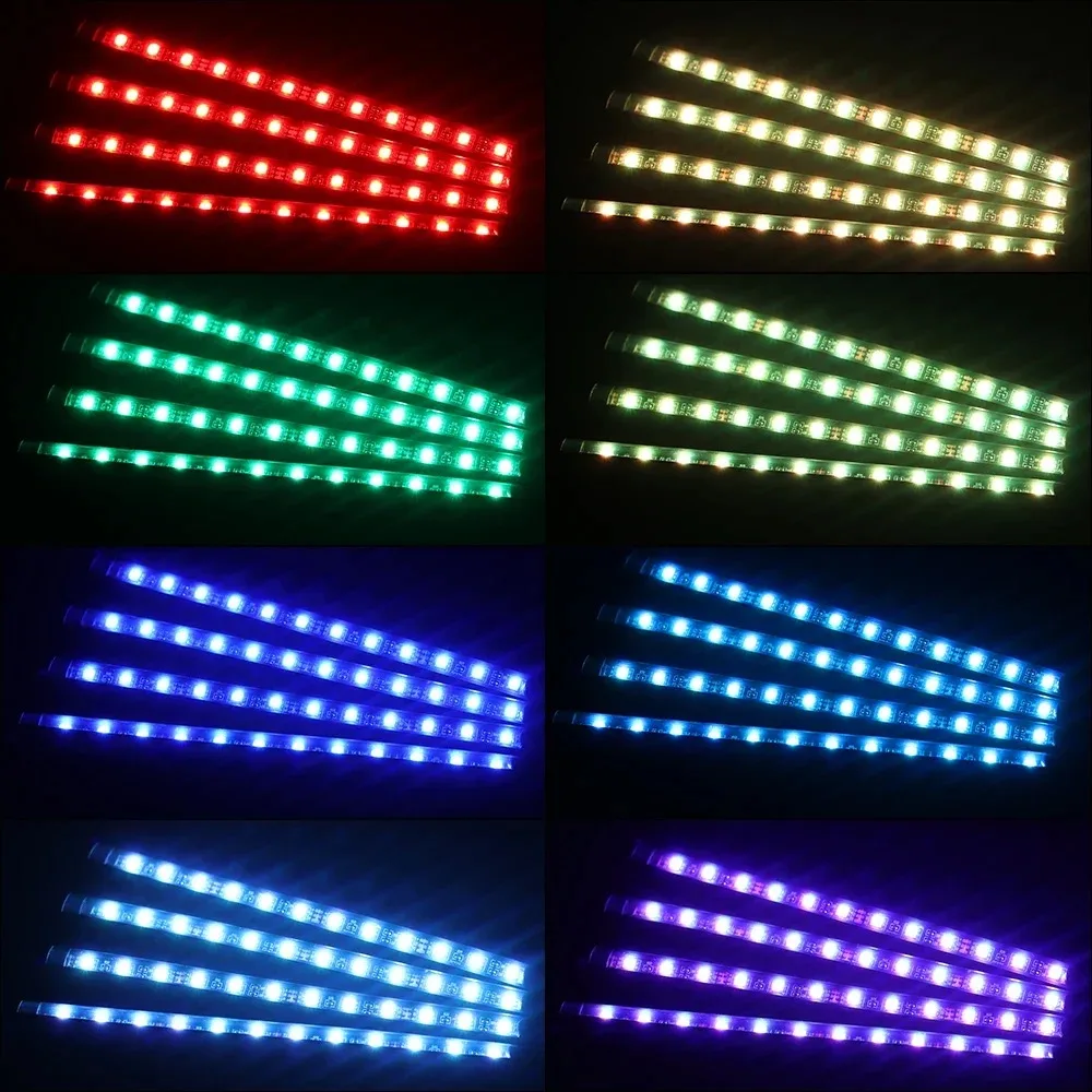 Universele 48 LED USB Auto RGB - Rgb Hub Sync recensie en prijs