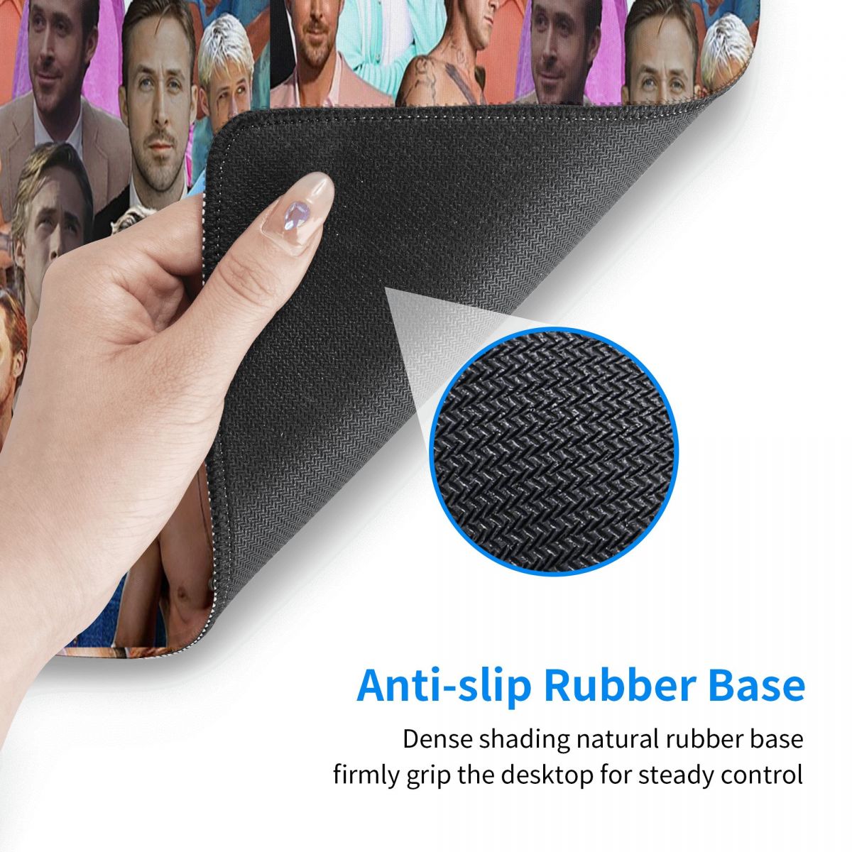 Grote muismat Ryan Gosling fot - Gaming Accessories Photo recensie en prijs