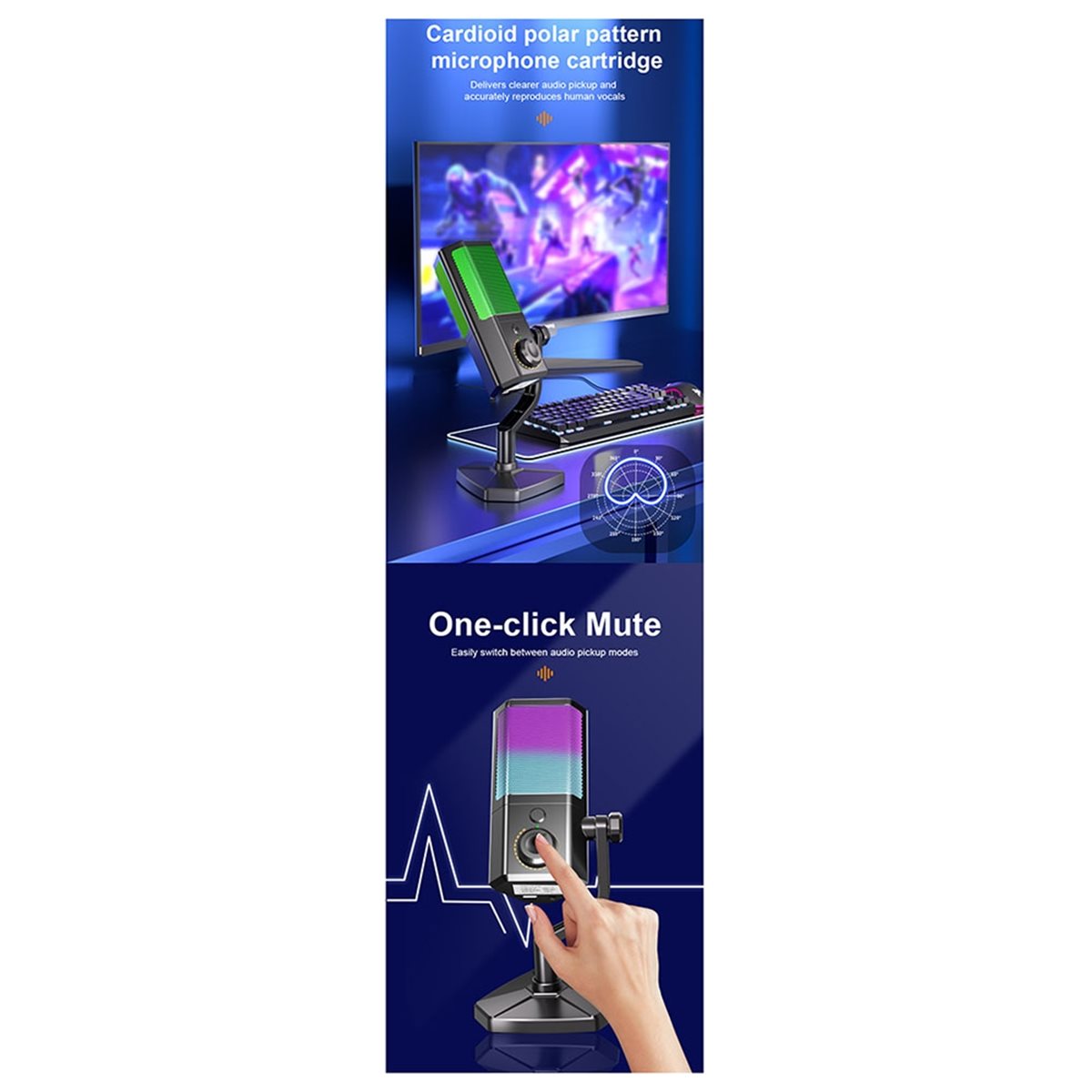 Kan RGB-microfoon kopen voor g - Gaming Accessories To Buy recensie en prijs
