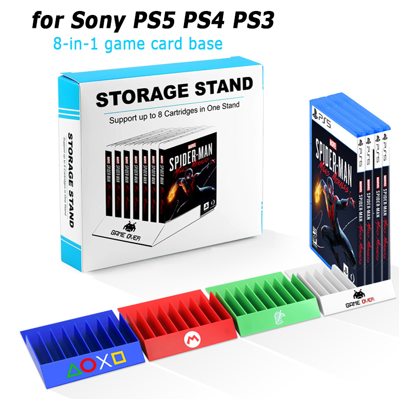 8-in-1 voor PS5 Game Card Base - Gaming Accessories Box recensie en prijs