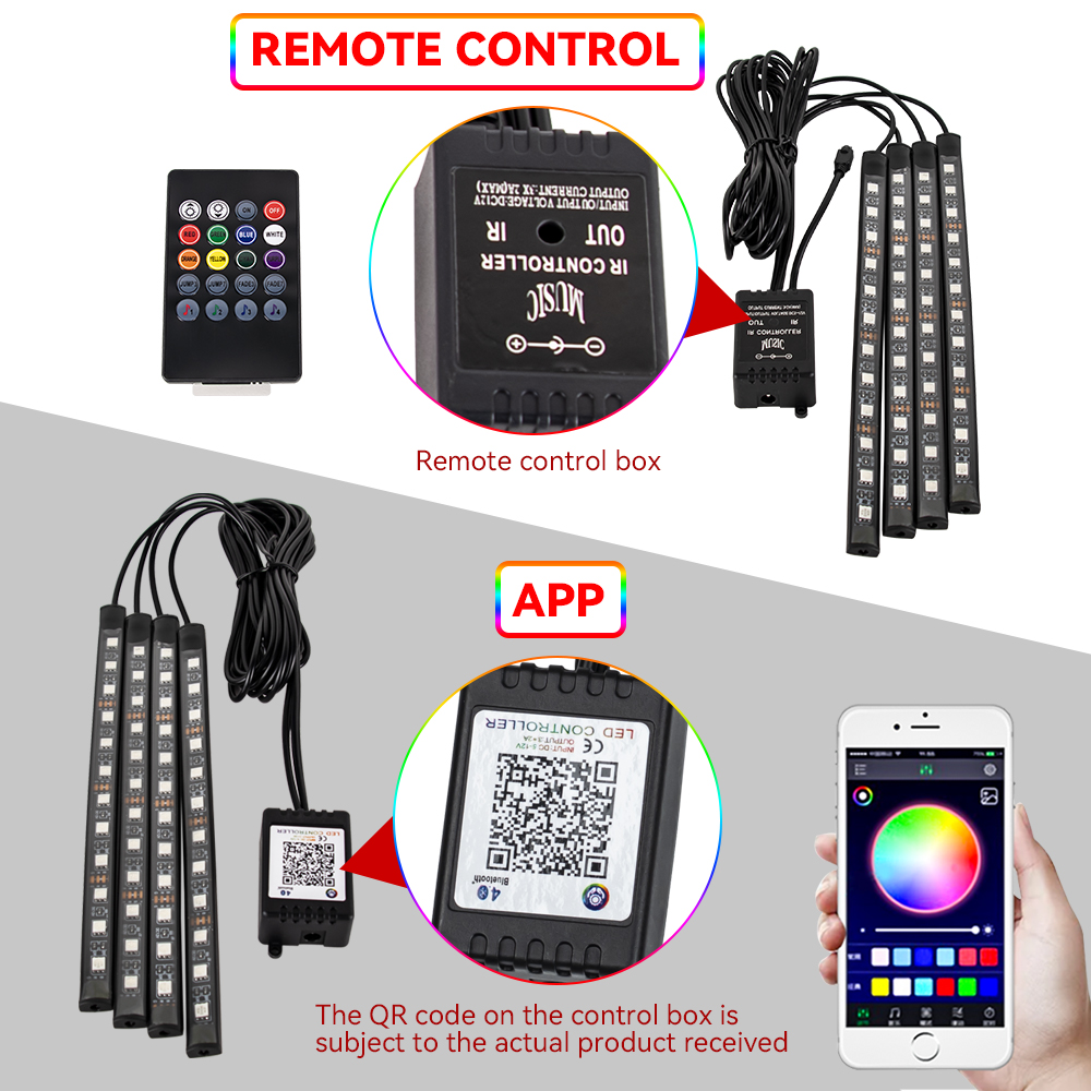 RGB LED Motor Sfeer Voetlicht  - Rgb Hub Sync recensie en prijs