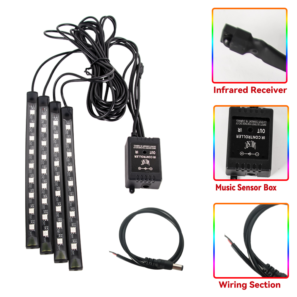 RGB LED Motor Sfeer Voetlicht  - Rgb Hub Sync recensie en prijs
