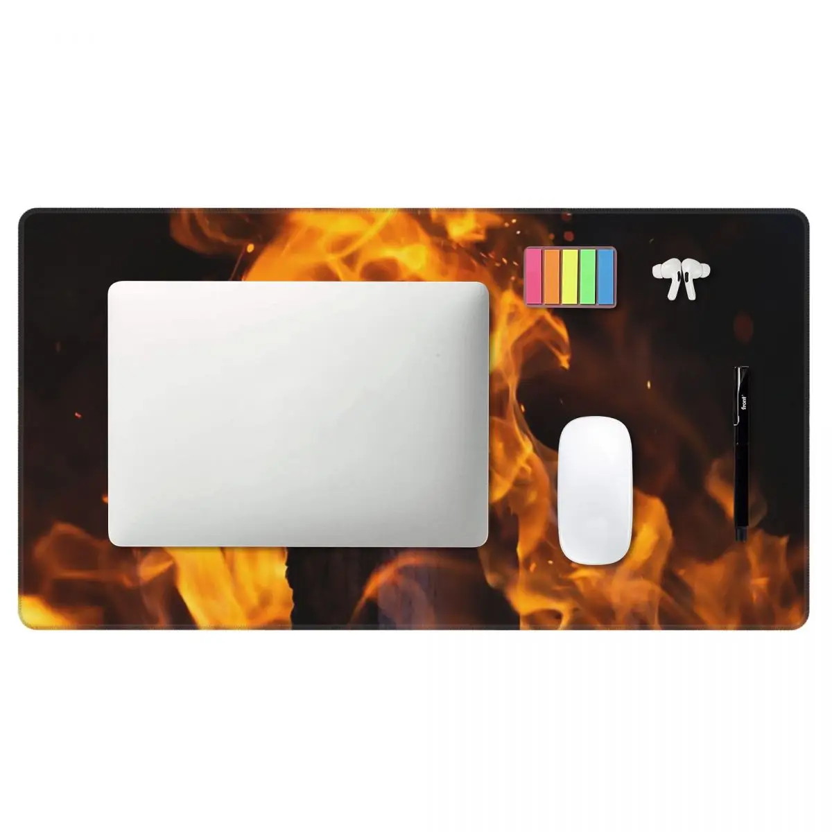 Grote muismat Brandend vuur me - Gaming Accessories For Free Fire recensie en prijs