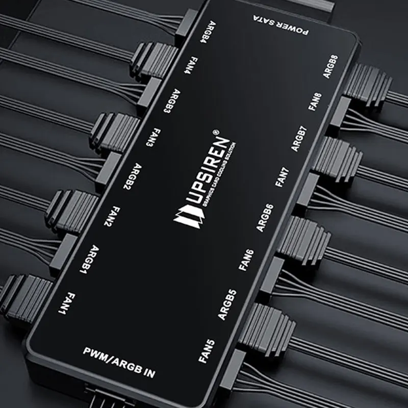 Upsirene HU-8 Chassis Fan Hub, - Fan Hub Rgb Controller recensie en prijs