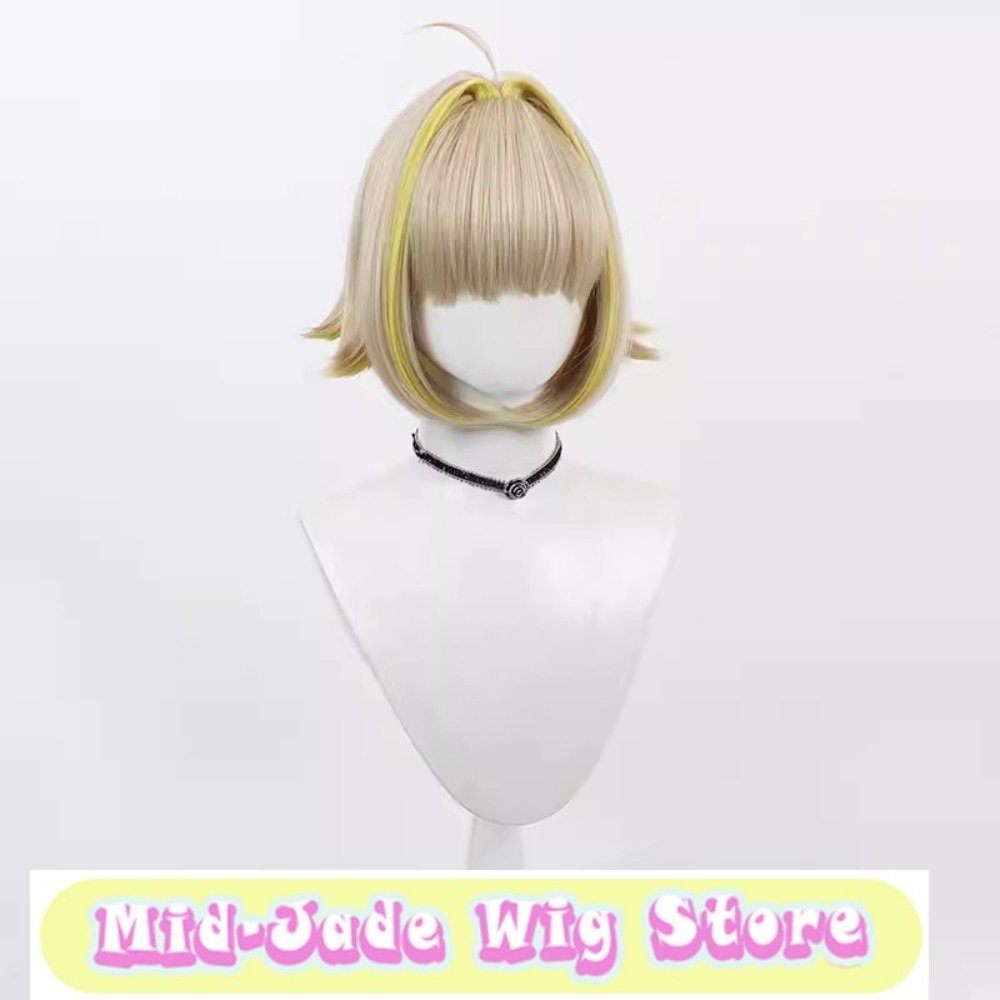Anime Cosplay Pruik Met Highli - Gaming Accessories Korea recensie en prijs