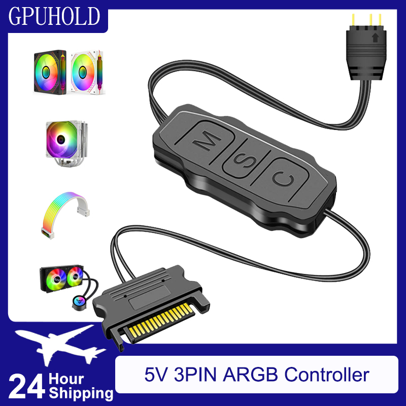 GPUHOLD SATA Interface 5V 3PIN - Fan Hub Rgb Controller recensie en prijs