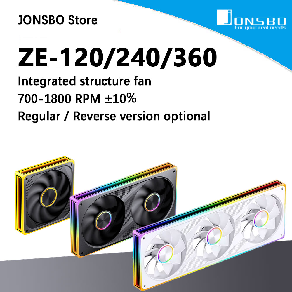JONSBO ZE-120/240/360 120mm AR - Rgb Hub Sync recensie en prijs