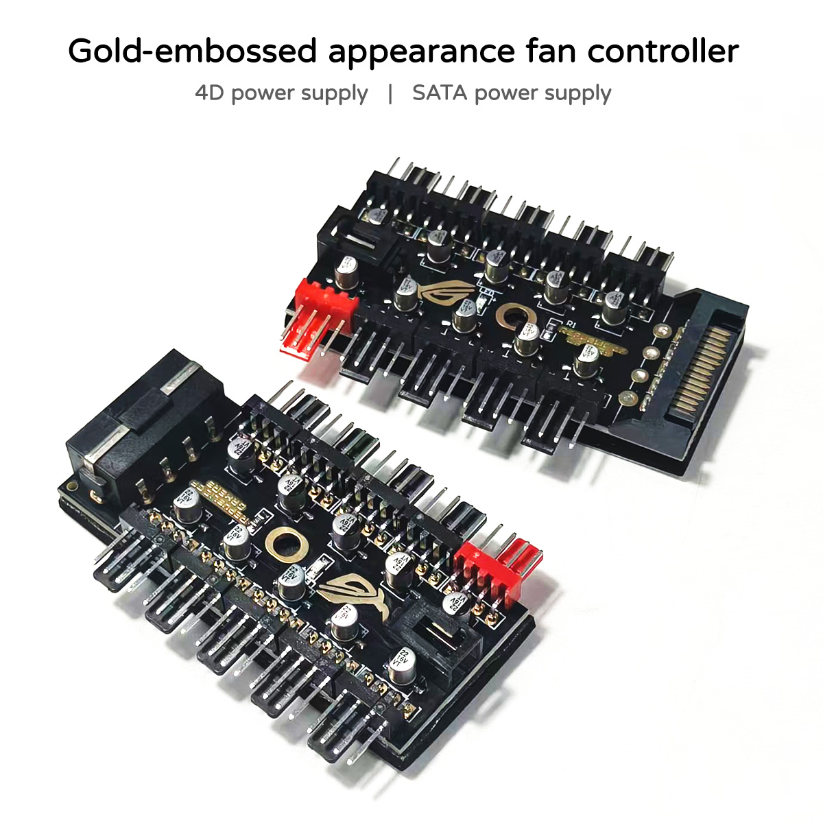 10-poorts 12V 4-pins PWM venti - Fan Hub Rgb Controller recensie en prijs