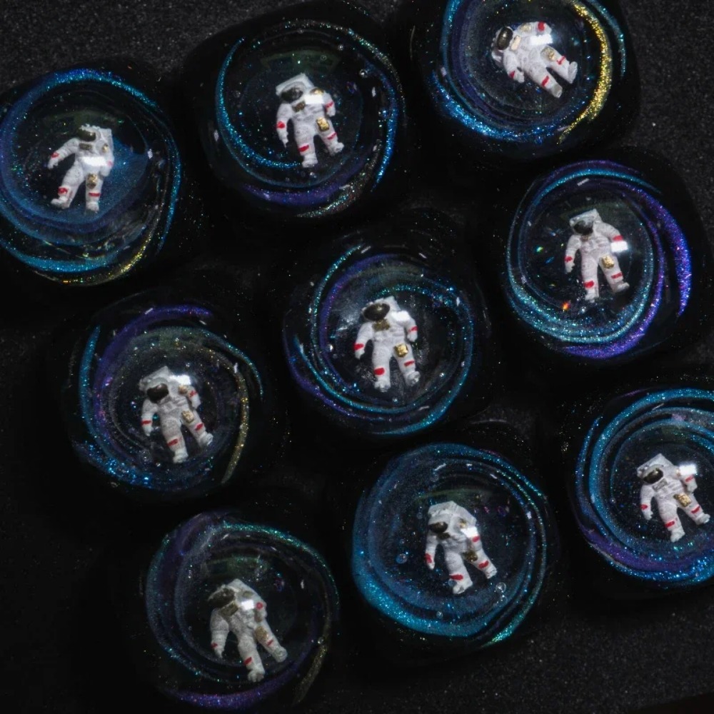 Ambachtelijke Keycap Astronaut - Gaming Accessories Korea recensie en prijs