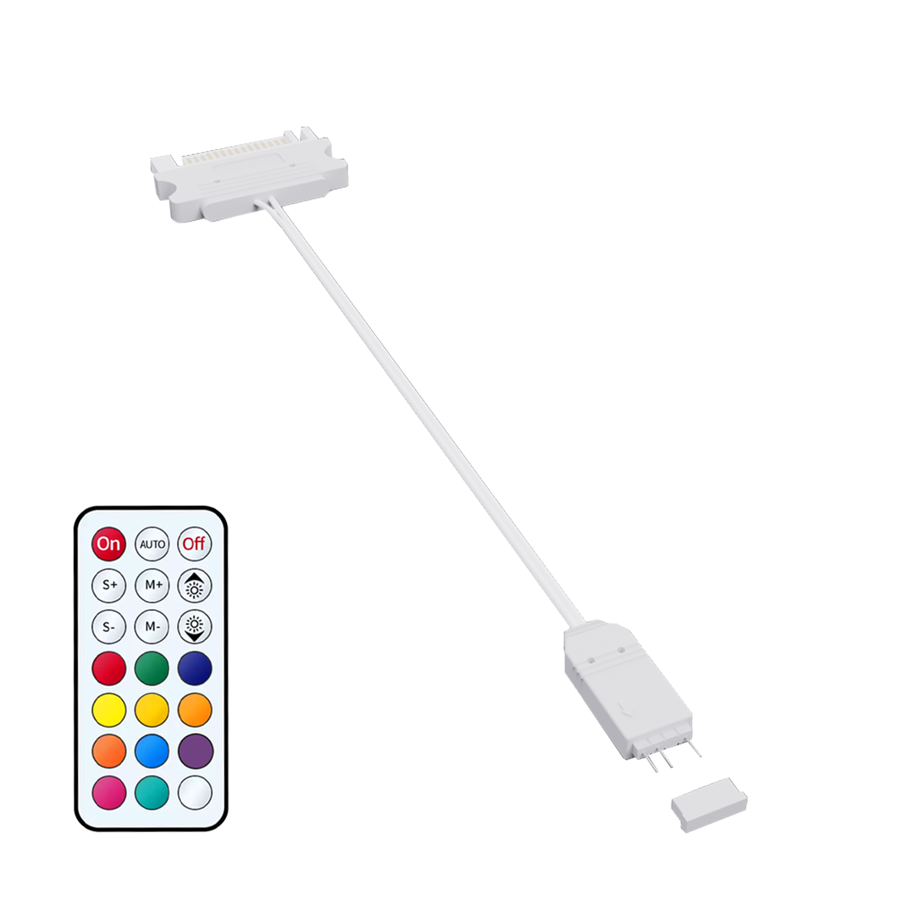 SATA-aangedreven 5V 3-pins ARG - Fan Hub Rgb Controller recensie en prijs