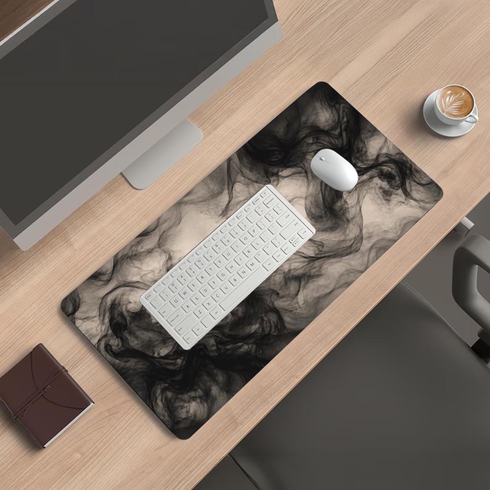 Zwarte muismat met rookmotief, - Gaming Accessories For Pc Setup recensie en prijs
