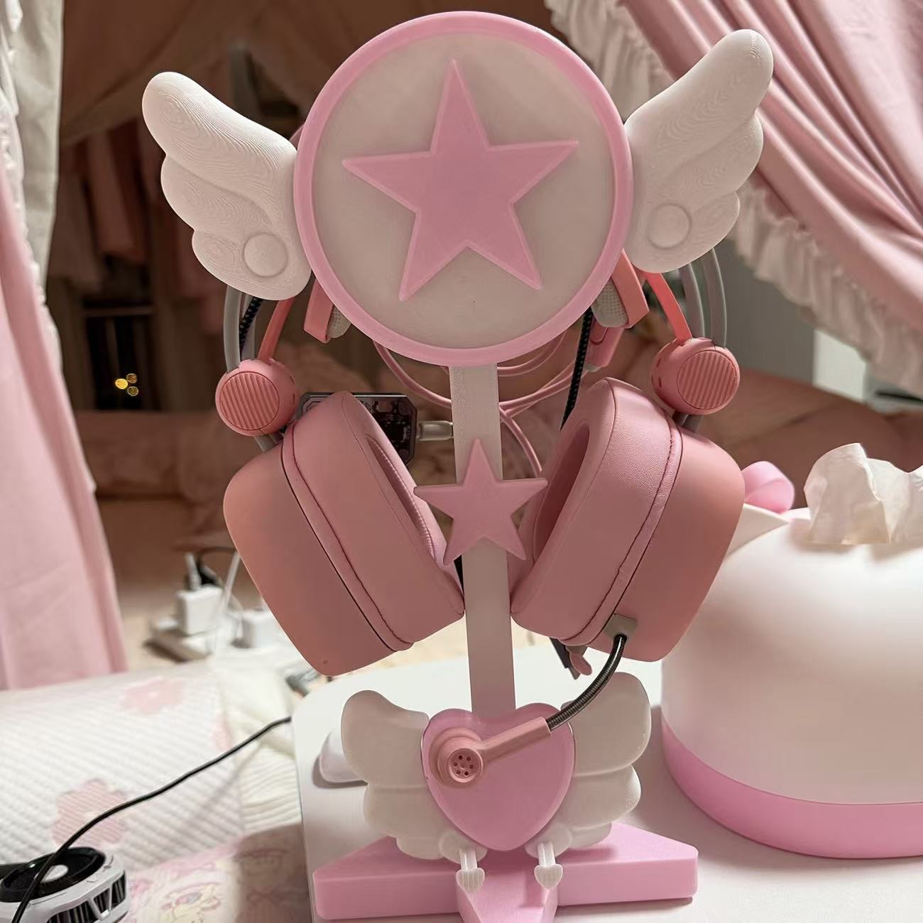 Koptelefoonstandaard in Japans - Gaming Accessories Girls recensie en prijs
