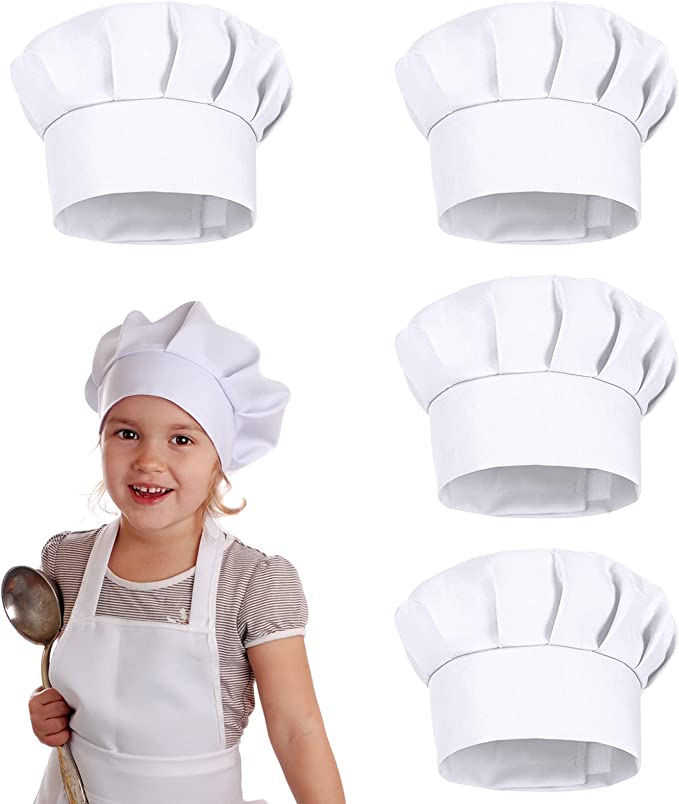 4 stuks witte party petjes kin - Gaming Kitchen Accessories recensie en prijs