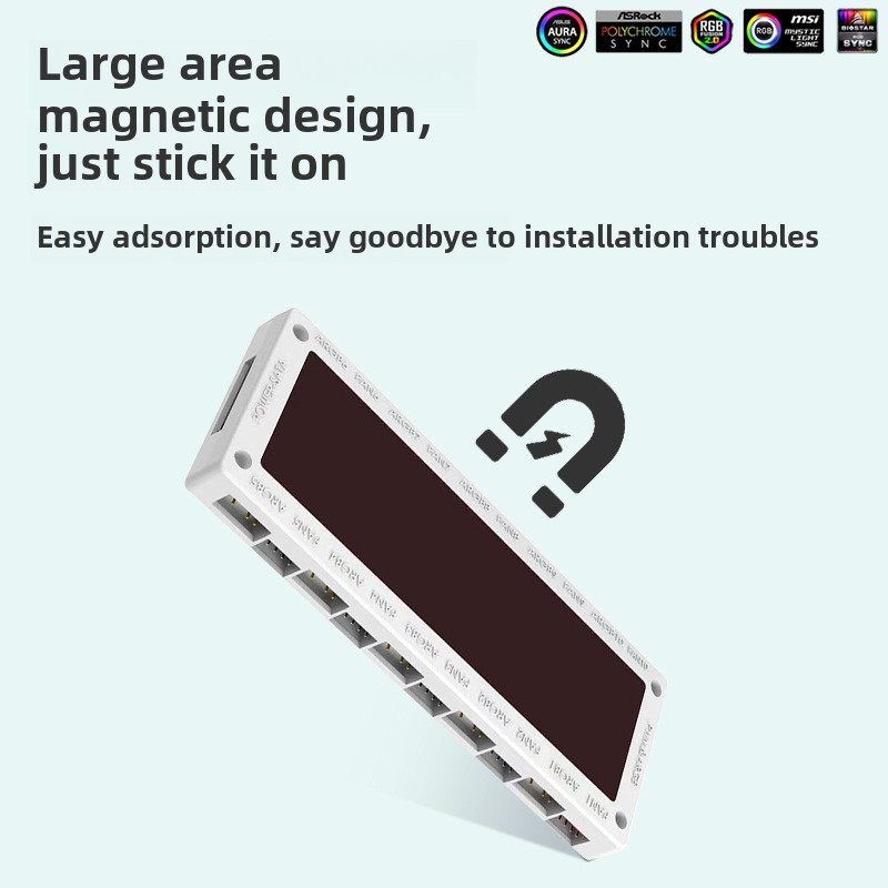 COOLMOON Moederbord 5 V 3Pin P - Fan Hub Rgb Controller recensie en prijs